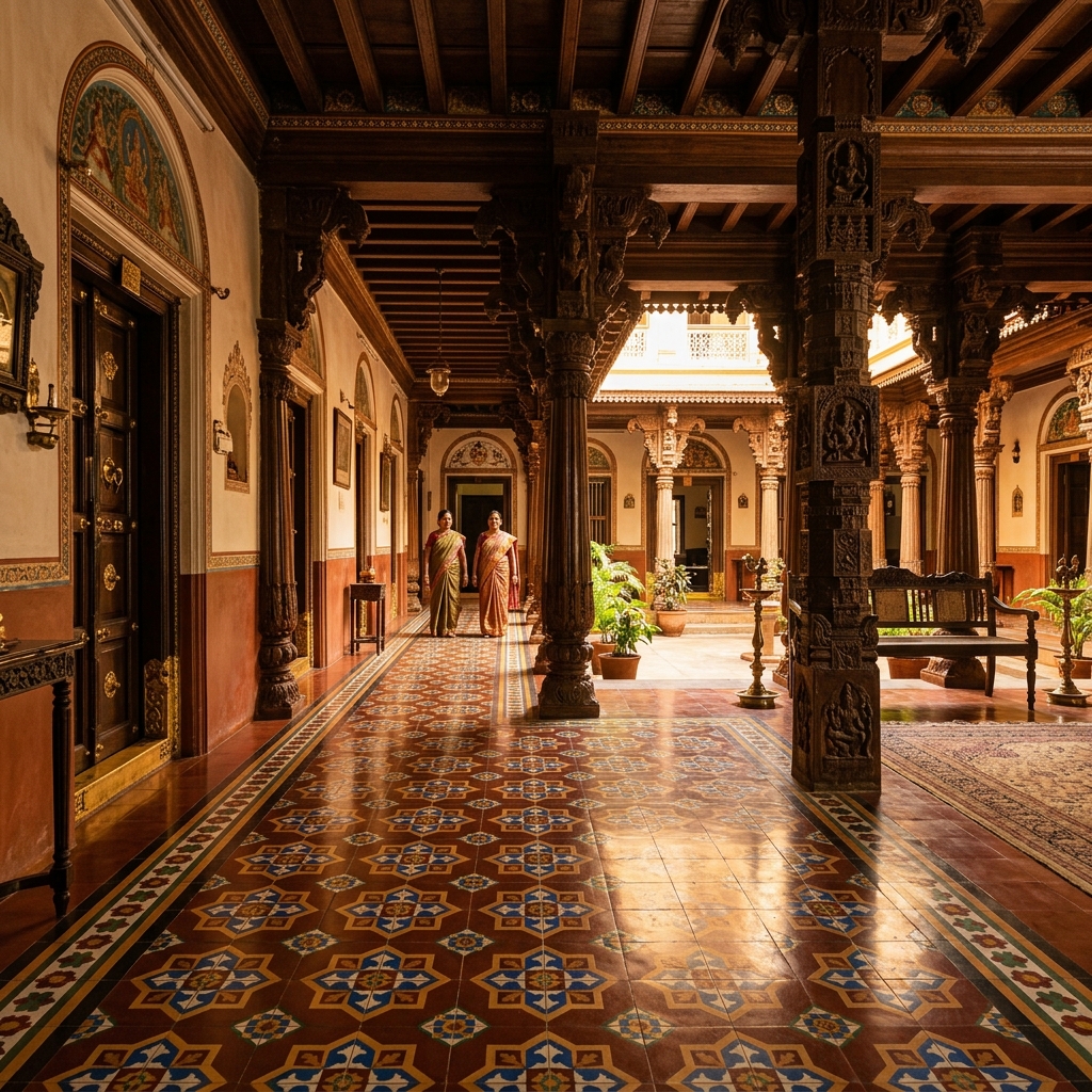 Chettinad heritage mansion